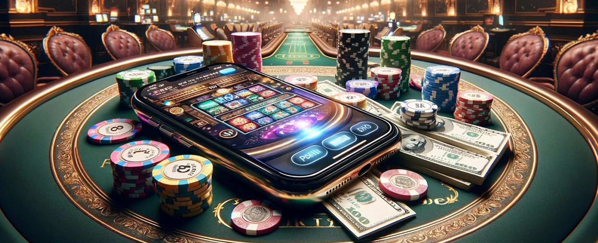 King PH Casino Mobile App Download Background